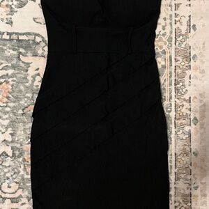 Black Body Con Dress